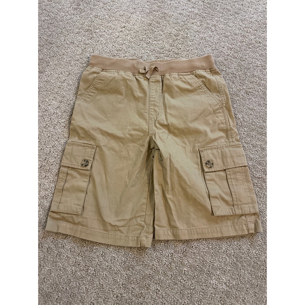 Gymboree Khaki Cargo Pull On Shorts 12